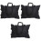 3Pcs Lightweight Waterproof Canvas Drawing Board Storage Bags Black 6