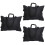 3Pcs Lightweight Waterproof Canvas Drawing Board Storage Bags Black 9