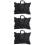 3Pcs Lightweight Waterproof Canvas Drawing Board Storage Bags Black 11