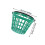 2Pcs Lightweight Nylon Golf Ball Baskets Portable Golf Ball Holders 2