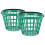 2Pcs Lightweight Nylon Golf Ball Baskets Portable Golf Ball Holders 9