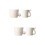 4Pcs White Ceramic Mug with Creative Animal Design for Milk Coffee 7