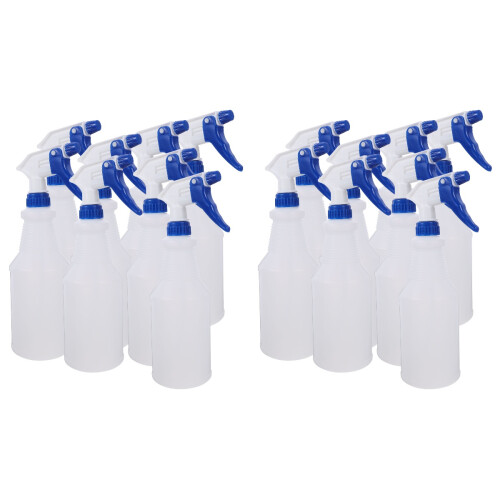16Pcs Leakproof Water Sprayers Small Plastic Bottles Assorted Colors 1