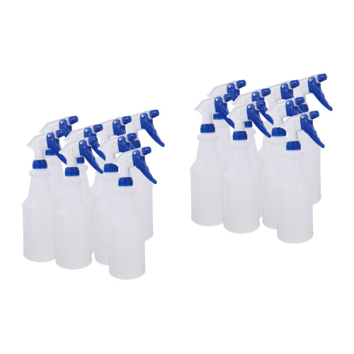 16Pcs Leakproof Water Sprayers Small Plastic Bottles Assorted Colors 2