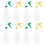 16Pcs Leakproof Water Sprayers Small Plastic Bottles Assorted Colors 7