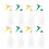 16Pcs Leakproof Water Sprayers Small Plastic Bottles Assorted Colors 11