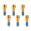 18Pièces Vis Remplacement Rotor Alliage Titane Couleur Or 11