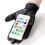 3Pcs Screen Touch Skiing Gloves Warm Windproof Breathable Black Gloves 4