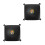 2Pièces Coussin De Frappe Murale Noir Pour Boxe Kickboxing 4