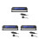 3Pcs Vehicle Thermometer Electronic Clock Voltage Meter for Car Use 6