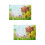 2Pcs Multi Easter Vinyl Photography Backdrop for Party Wall Decor 7