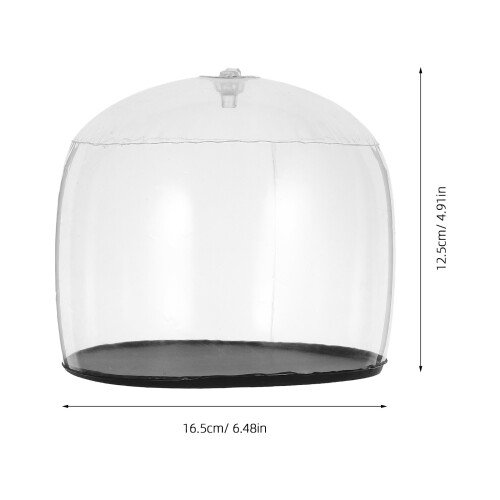 10Pcs Dome Design Transparent Hat Holders Inflatable Cap Display Rack 1
