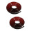 2Pcs Flexible Black PVC Wall Corner Self-Adhesive 8