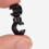 12Pcs Black Plastic Bike Cable Clips Durable Rotating S-Hook for Mtb 4