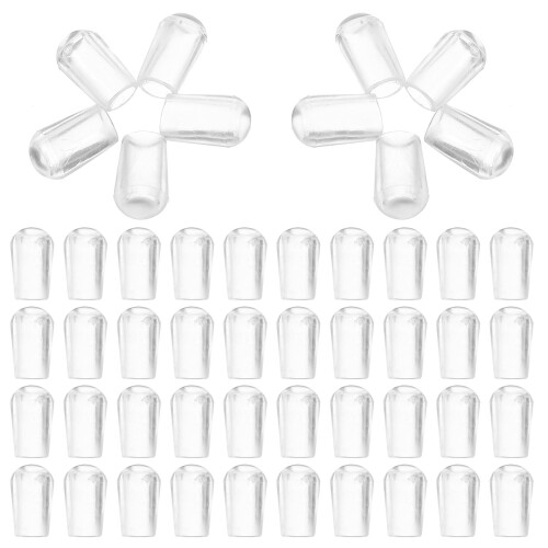 400Pcs Durable Plastic End Caps Hook Tips Wire Protectors 1