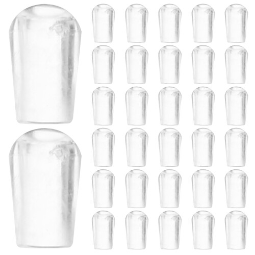 400Pcs Durable Plastic End Caps Hook Tips Wire Protectors 2