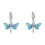 2Pcs Multi Alloy Dragonfly Necklace Charm DIY Jewelry Accessories 2