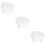 300Pièces Étui Cd Papier Boîte Rangement Transparent Pour 9