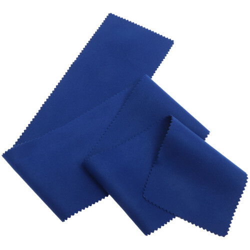 5Pcs Blue Electric Piano Keyboard Covers Protective Fabric Material 2