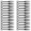 2000Pcs Black Plastic Dessert Forks for Cake Decoration Party Snacks 2