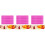3Pcs Durable Pink Silicone Bear-Shaped Chocolate Candy Molds 3