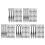 2000Pcs Black Plastic Dessert Forks for Cake Decoration Party Snacks 9