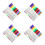 48Pcs Multi Color Erasable Chalk Markers for Students Whiteboard Use 11
