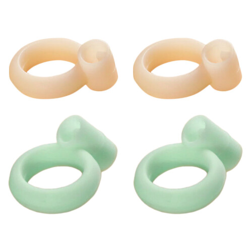 12Pcs Practical Silicone Finger Rings for Children Learning Chopsticks 1