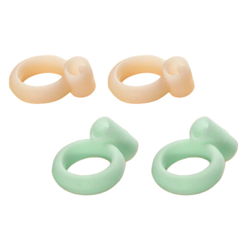 12Pcs Practical Silicone Finger Rings for Children Learning Chopsticks 2