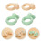 12Pcs Practical Silicone Finger Rings for Children Learning Chopsticks 8