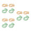 12Pcs Practical Silicone Finger Rings for Children Learning Chopsticks 11
