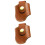 2Pcs Light Brown Lighter Holder Small Convenient Waist Bag 6