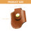2Pcs Light Brown Lighter Holder Small Convenient Waist Bag 9