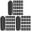 1500Pcs Black Pegboard Hook Locks Plastic Fasteners for Peg Hooks 2