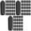 1500Pcs Black Pegboard Hook Locks Plastic Fasteners for Peg Hooks 3