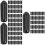 1500Pcs Black Pegboard Hook Locks Plastic Fasteners for Peg Hooks 7