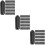 1500Pcs Black Pegboard Hook Locks Plastic Fasteners for Peg Hooks 9
