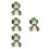 4Pcs Interactive Plush Dinosaur Hand Puppets Toy 7