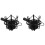2Pcs Mic Mount Black Universal Anti-Vibration Shockmount Holder 3