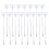 240Pièces Clips En Forme De Pour Décoration Fleurs Mariage 2