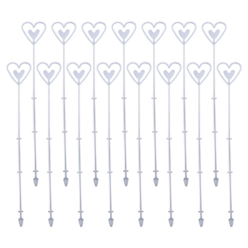 240Pièces Clips En Forme De Pour Décoration Fleurs Mariage 1