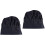 2St Zwarte Hoed Mushroom Stijl Herbruikbaar Polyester 4