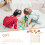 4Ensembles Jouets Enfants Bois Ensemble Miniature Art 8