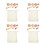 4Ensembles Jouets Enfants Bois Ensemble Miniature Art 9