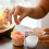 60Pcs Small White Foams Cupcake DIY Models for Wedding Cake Displays 6