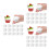 60Pcs Small White Foams Cupcake DIY Models for Wedding Cake Displays 11