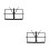 2Pcs Adjustable Folding Music Stand Black Iron Storage Rack 10