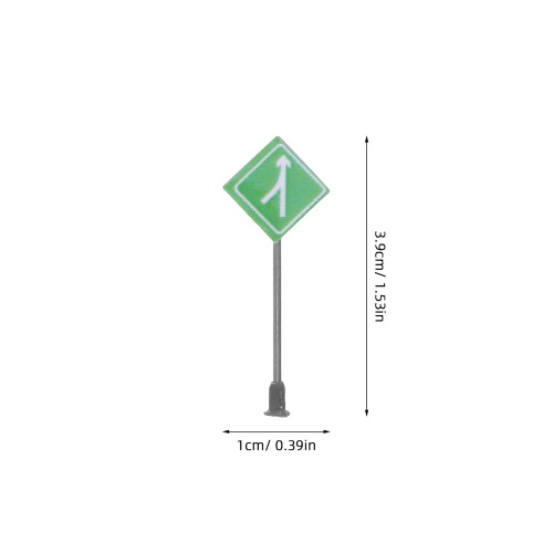 28Pcs Colorful Mini Traffic Indicator Models for Sand Table Decoration 1