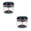 2Sets Compacte Transparante Denture Case Voor Thuis En Outdoor 11