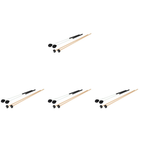 8Paren Paar Marimba Mallets Gekleurd Professioneel Speelcomfort 2